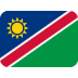 🇳🇦 flag: Namibia display on Twitter